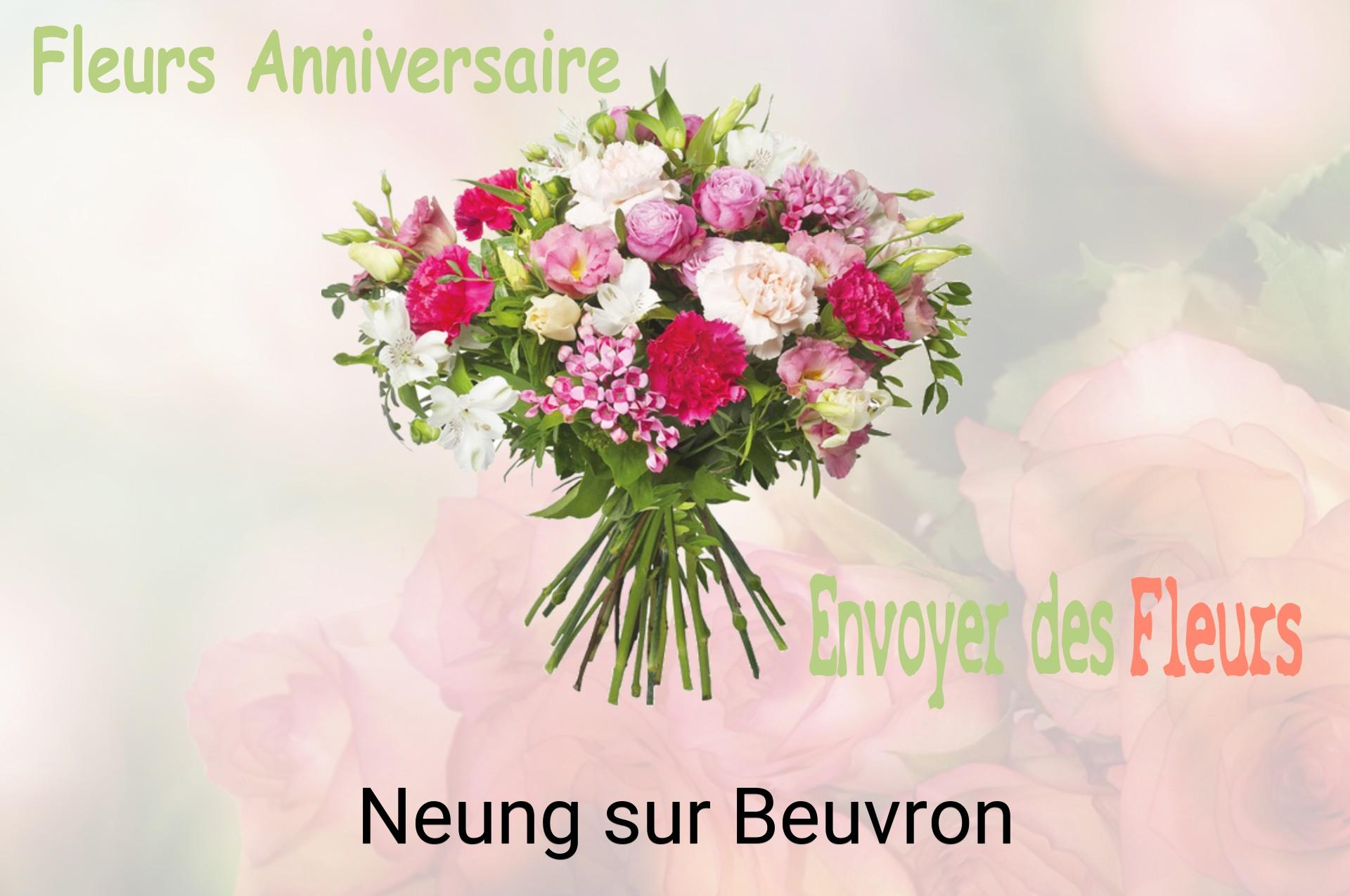 Bouquet de fleurs d’anniversaire livré à Neung-sur-Beuvron